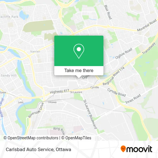 Carlsbad Auto Service map