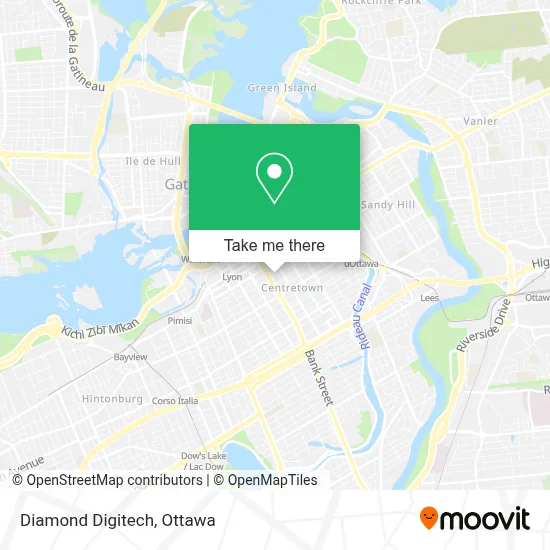 Diamond Digitech map