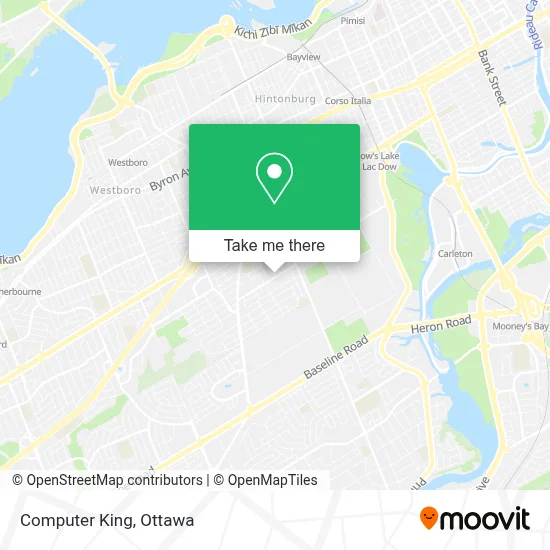Computer King map