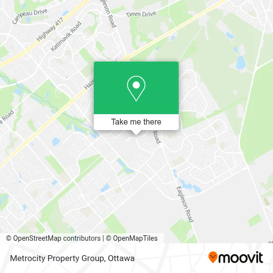 Metrocity Property Group map
