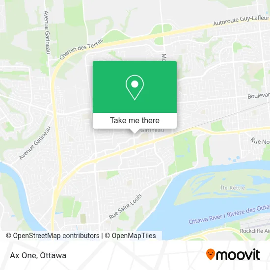 Ax One map