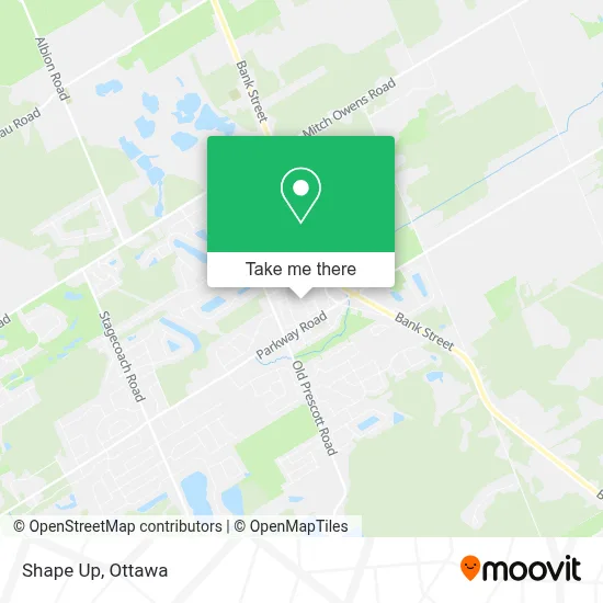 Shape Up map