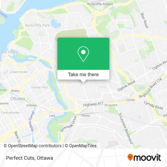 Perfect Cuts map