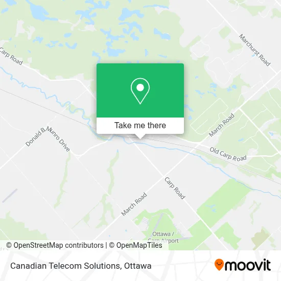 Canadian Telecom Solutions map