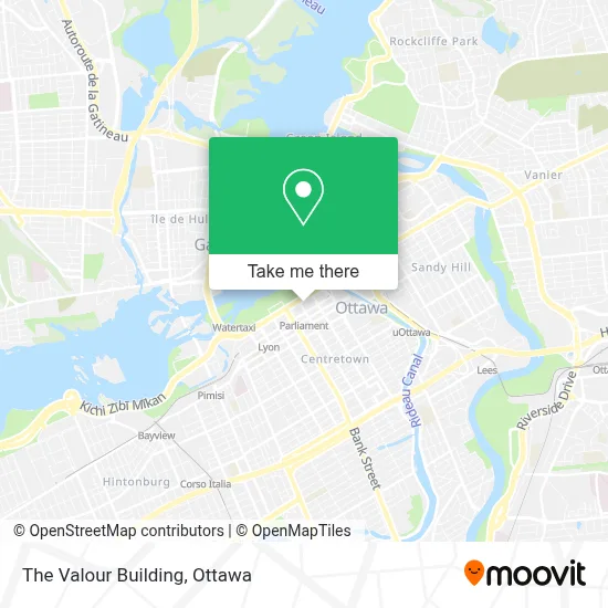 The Valour Building map
