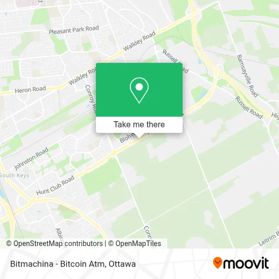 Bitmachina - Bitcoin Atm map