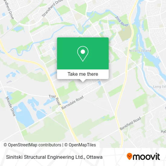 Sinitski Structural Engineering Ltd. map