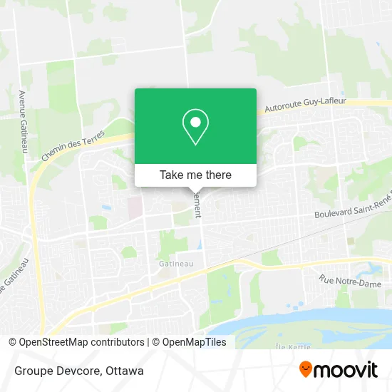 Groupe Devcore map