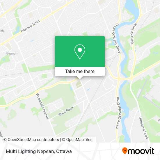 Multi Lighting Nepean map