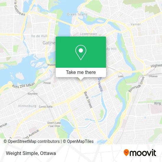 Weight Simple map