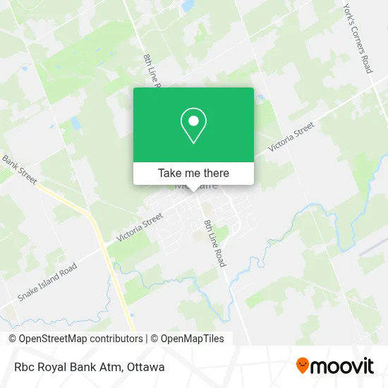 Rbc Royal Bank Atm map