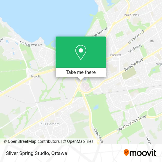 Silver Spring Studio map