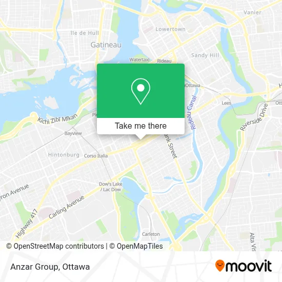 Anzar Group map