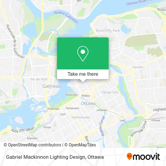 Gabriel Mackinnon Lighting Design map