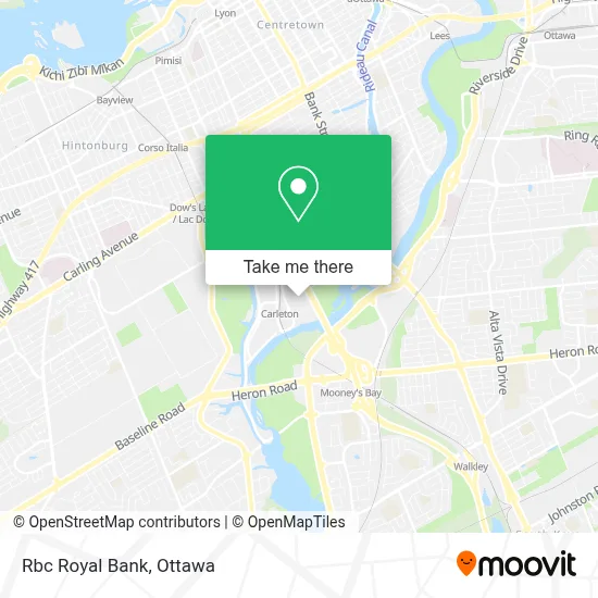 Rbc Royal Bank map