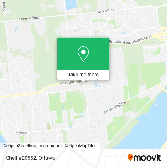 Shell #20552 map
