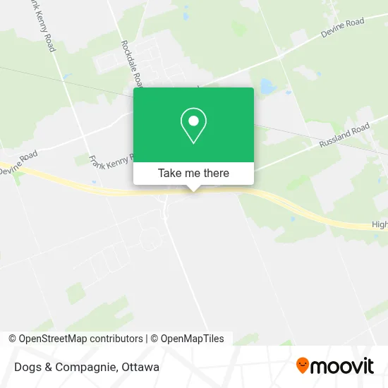 Dogs & Compagnie map