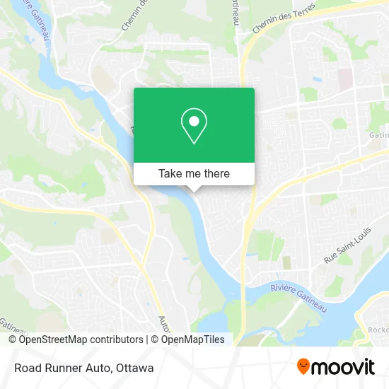 Road Runner Auto map