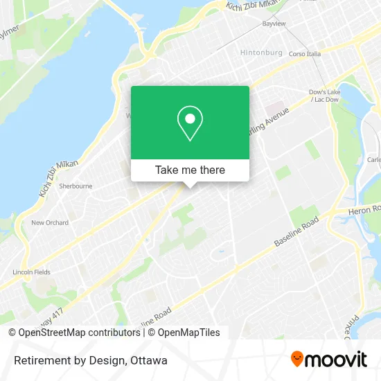 Retirement by Design map
