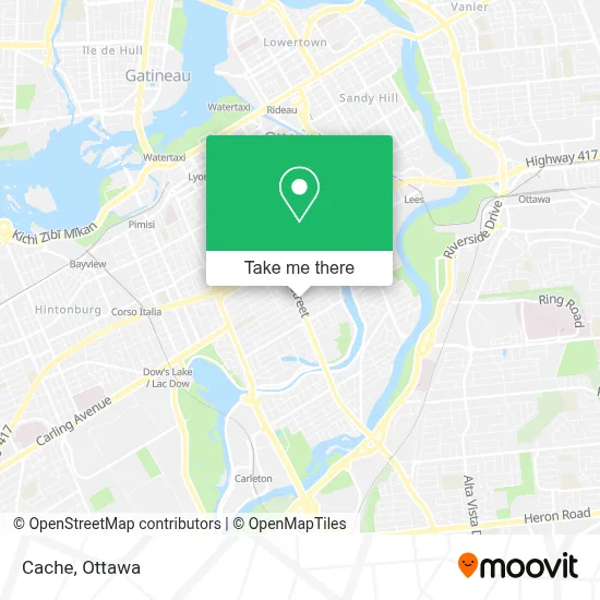 Cache map