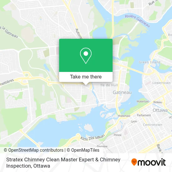 Stratex Chimney Clean Master Expert & Chimney Inspection map