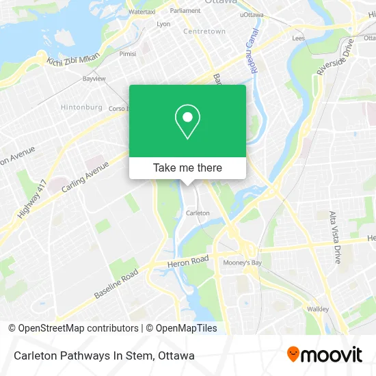 Carleton Pathways In Stem map