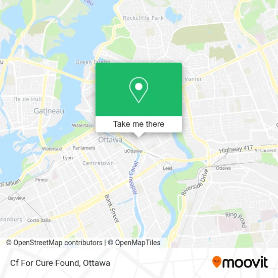 Cf For Cure Found map