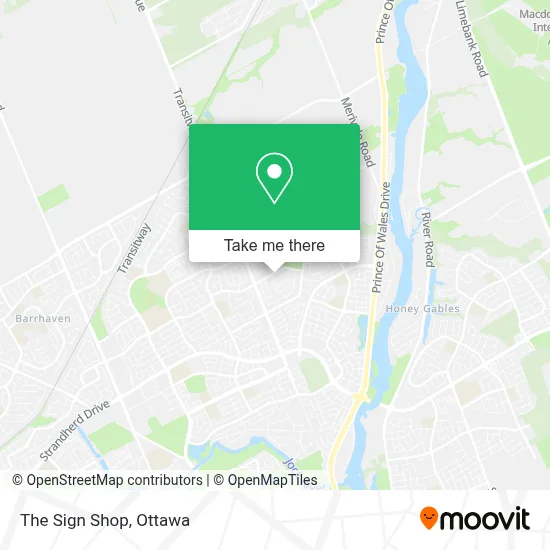 The Sign Shop map