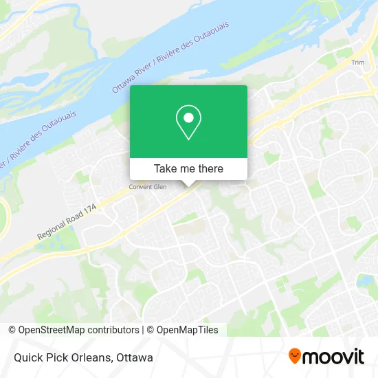 Quick Pick Orleans map