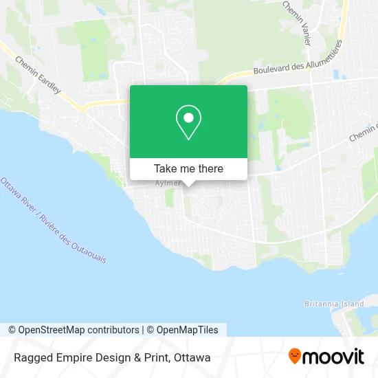 Ragged Empire Design & Print map