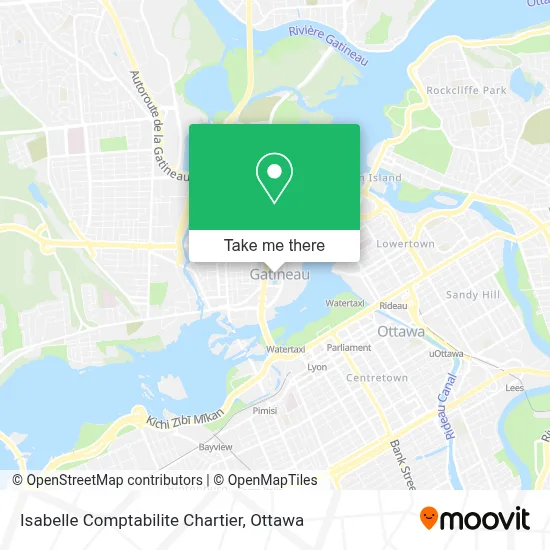 Isabelle Comptabilite Chartier map