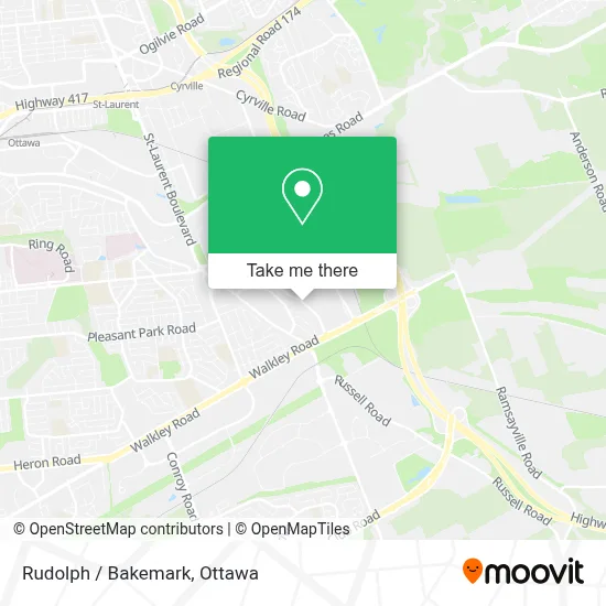 Rudolph / Bakemark map
