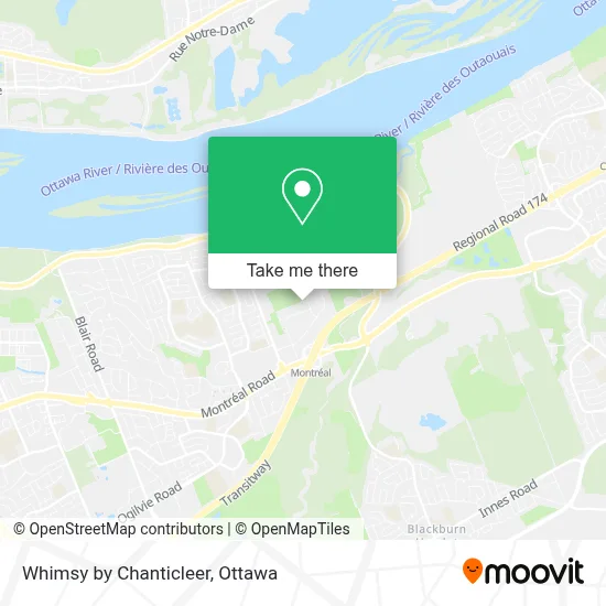 Whimsy by Chanticleer map
