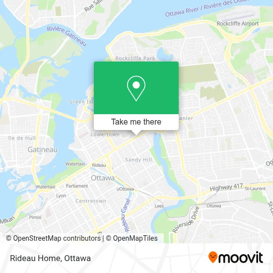 Rideau Home map