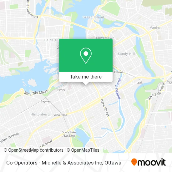 Co-Operators - Michelle & Associates Inc map