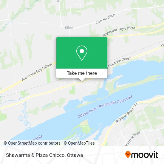 Shawarma & Pizza Chicco map