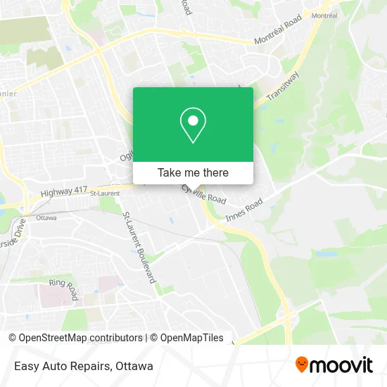 Easy Auto Repairs map