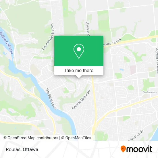 Roulas map