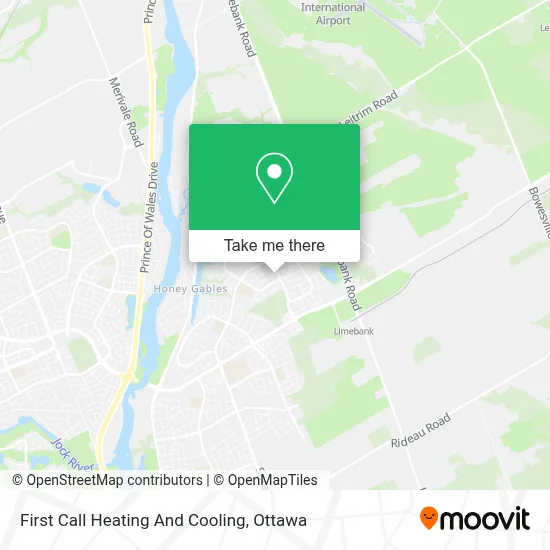 First Call Heating And Cooling map