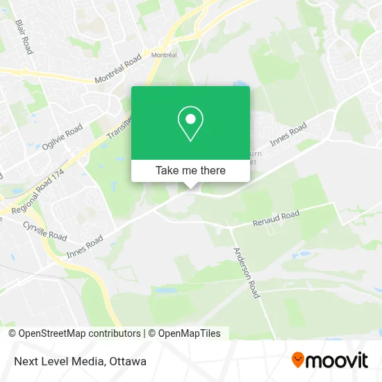 Next Level Media map