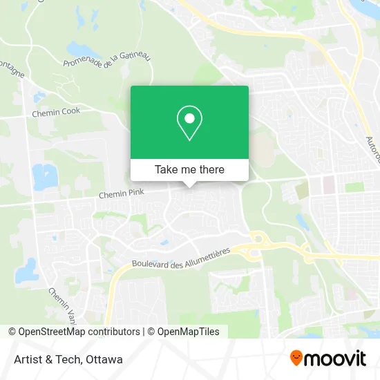 Artist & Tech map