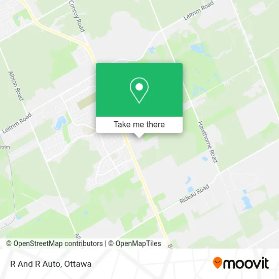 R And R Auto map