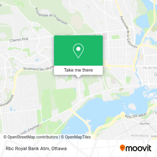 Rbc Royal Bank Atm map