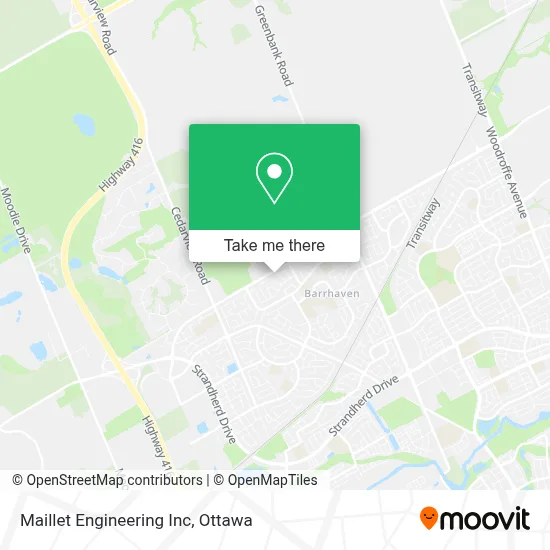 Maillet Engineering Inc map