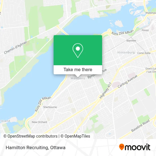 Hamilton Recruiting map
