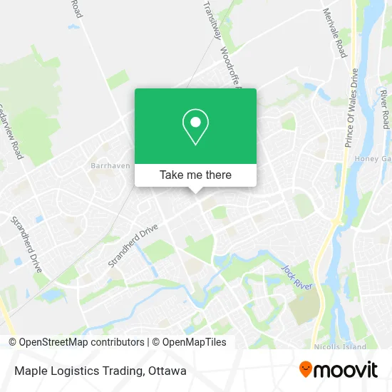 Maple Logistics Trading map