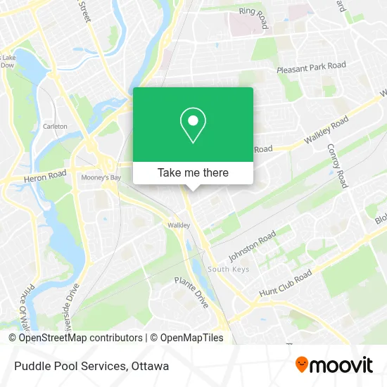Puddle Pool Services map