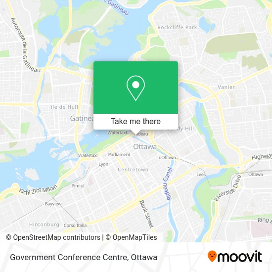 Government Conference Centre map