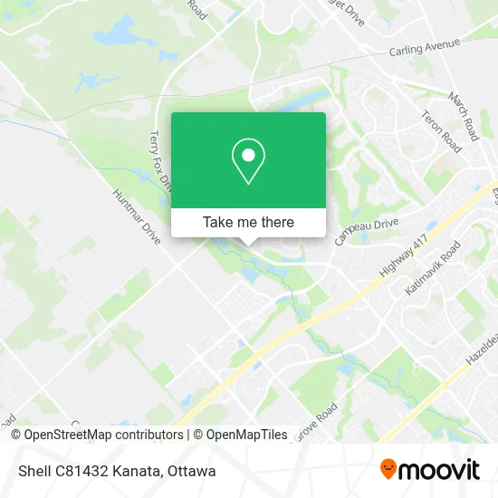 Shell C81432 Kanata map