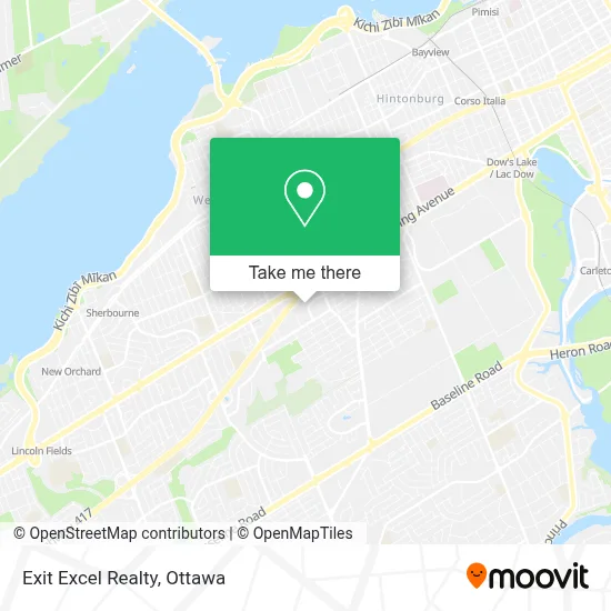 Exit Excel Realty map